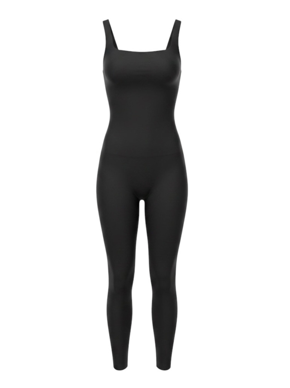 Popilush Shapewear‎ Square Neck Thigh Slimming Workout Jumpsuit Medium